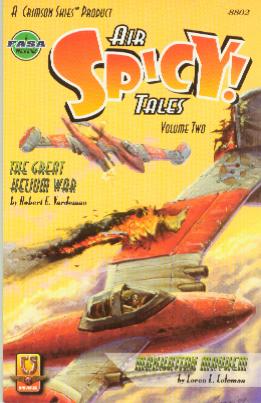 Spicy Air Tales Volume 2 - The great Helium War & Manhattan Mayham - Frontcover